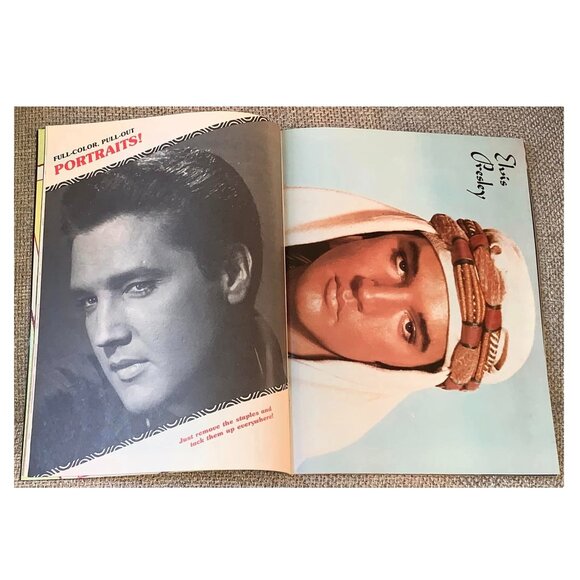 Elvis ~ The King Lives On! Special Souvenir Issue (1987) w/ Posters - Picture 8 of 8